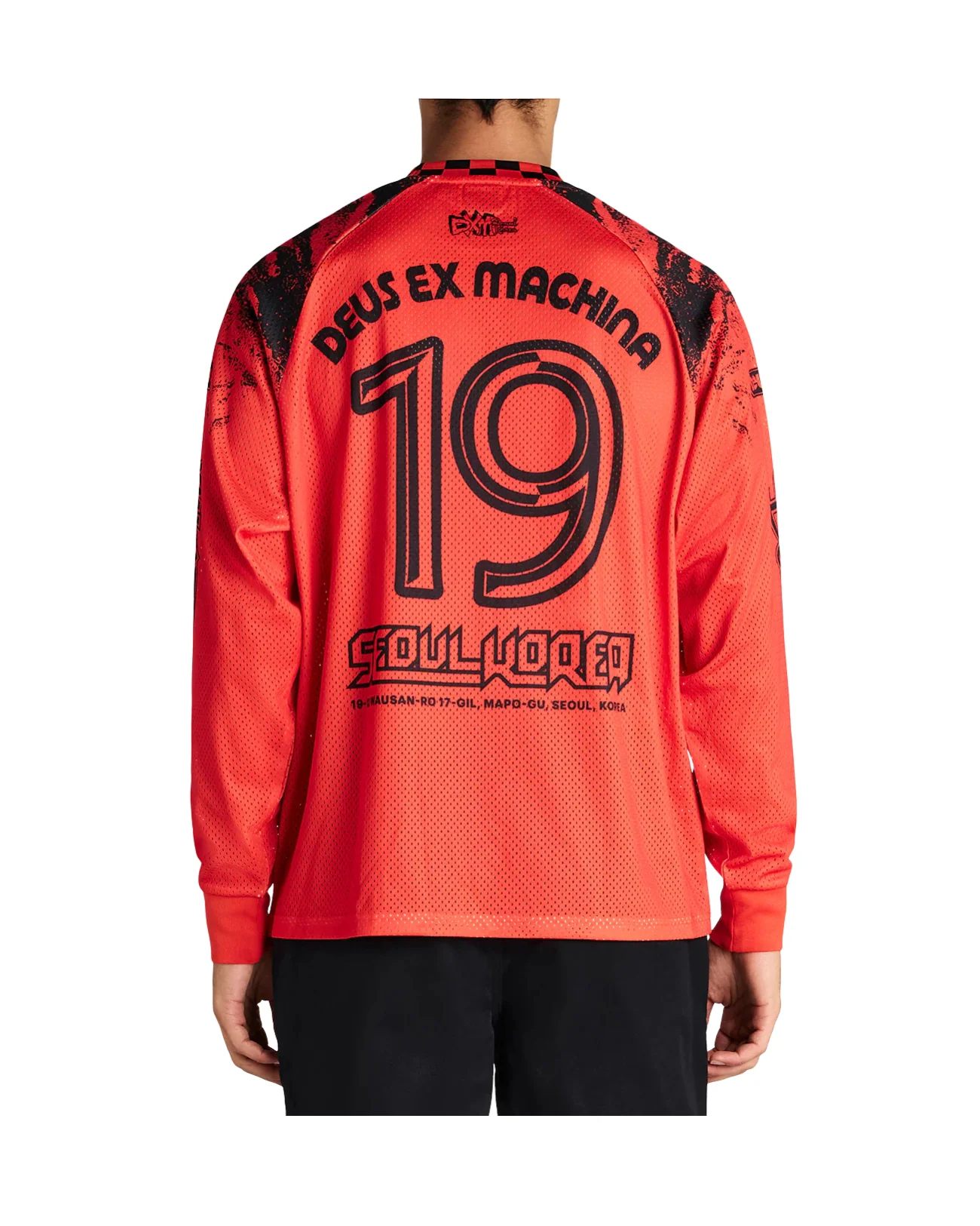 DEUS EX MACHINA CENTRE SPOT MOTO JERSEY - FIESTA - Image 3