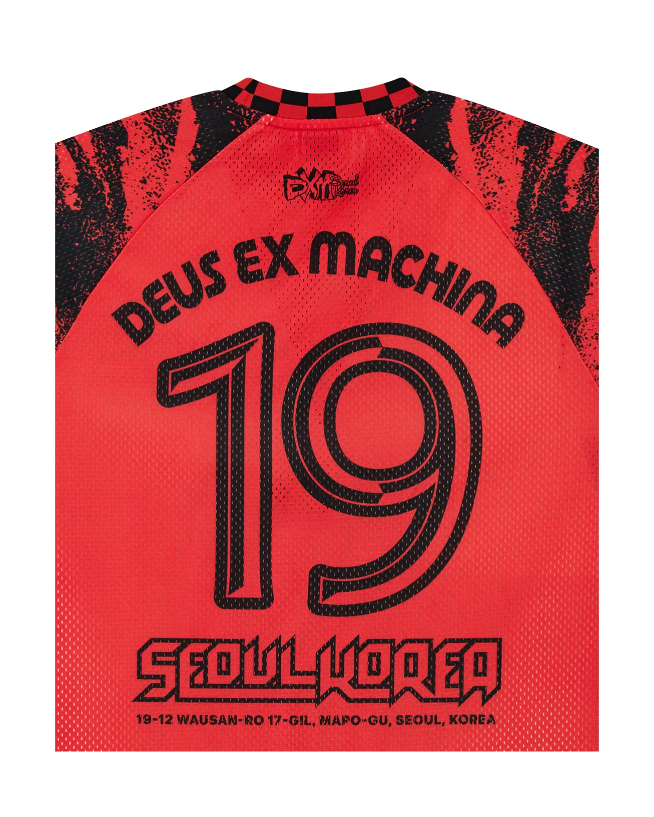 DEUS EX MACHINA CENTRE SPOT MOTO JERSEY - FIESTA - Image 6