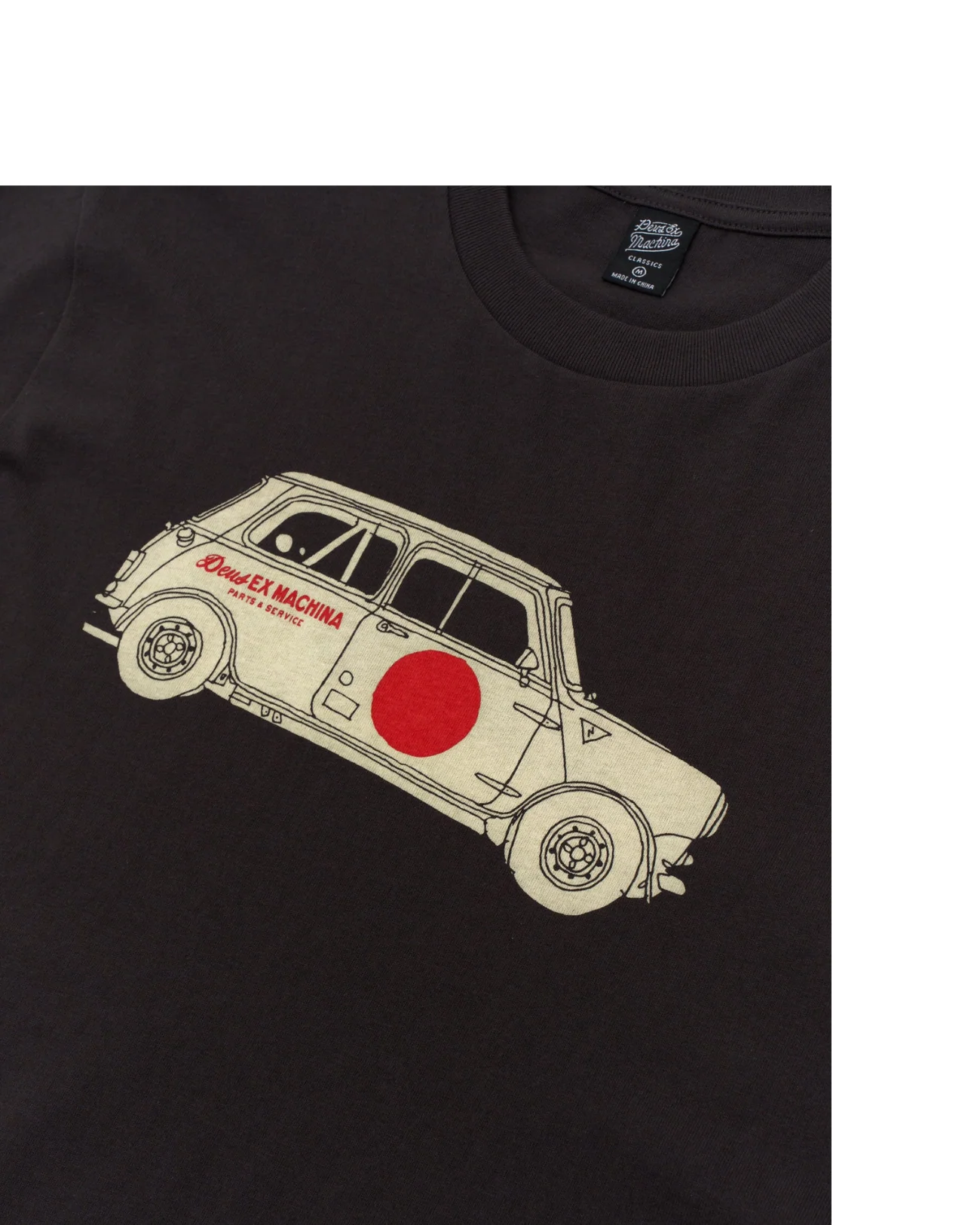 DEUS EX MACHINA MINI TEE - ANTHRACITE - Image 8