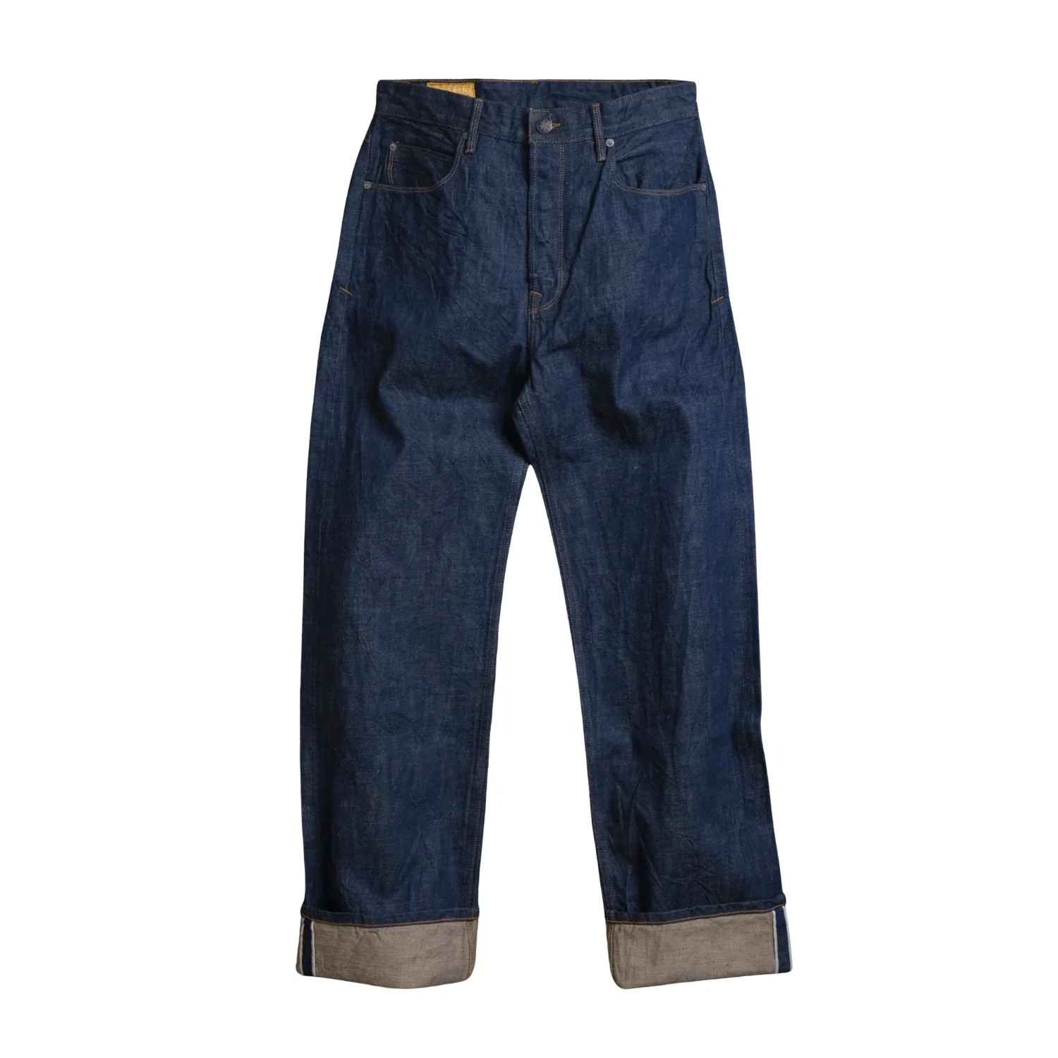 FREENOTE BELFORD STRAIGHT CUT 13 OUNCE - NATURAL RINSED DENIM - Image 6