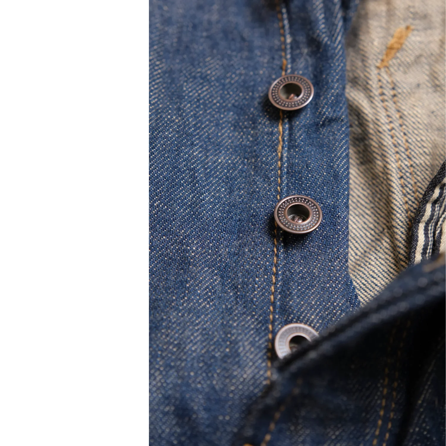 FREENOTE MODESTO STRAIGHT CUT 13 OUNCE - NATURAL RINSED DENIM - Image 10