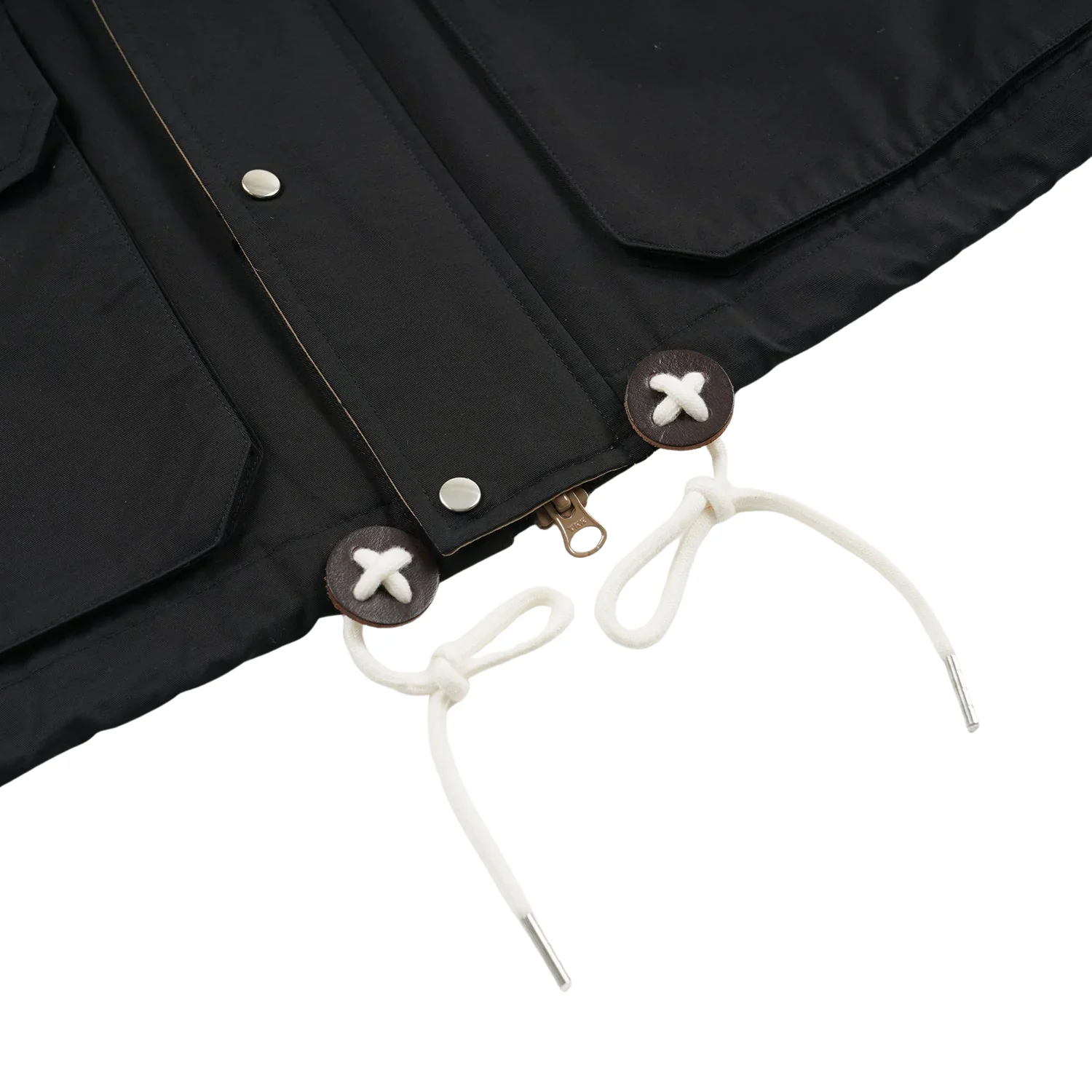 FRIZM WORKS WADING HOODED PARKA - BLACK - Image 7