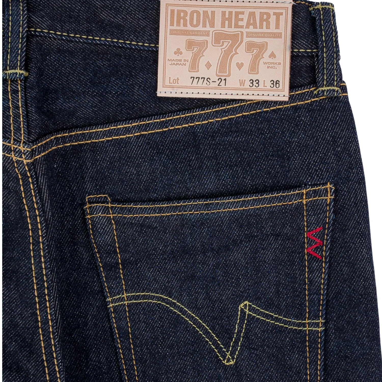 IRON HEART IH777 S 21OZ - INDIGO - Image 5