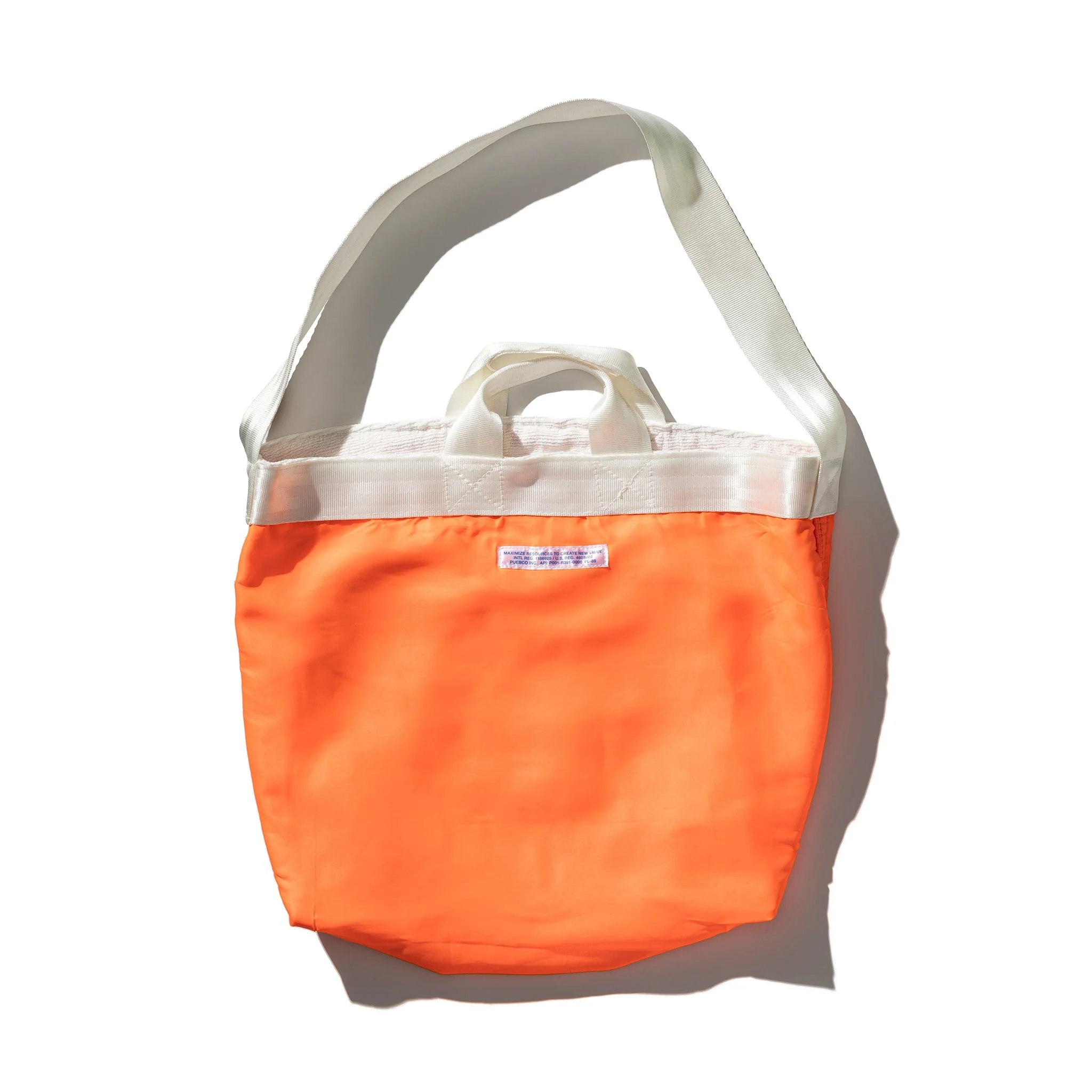 PUEBCO NEON 2-WAY BAG / Orange - Image 4