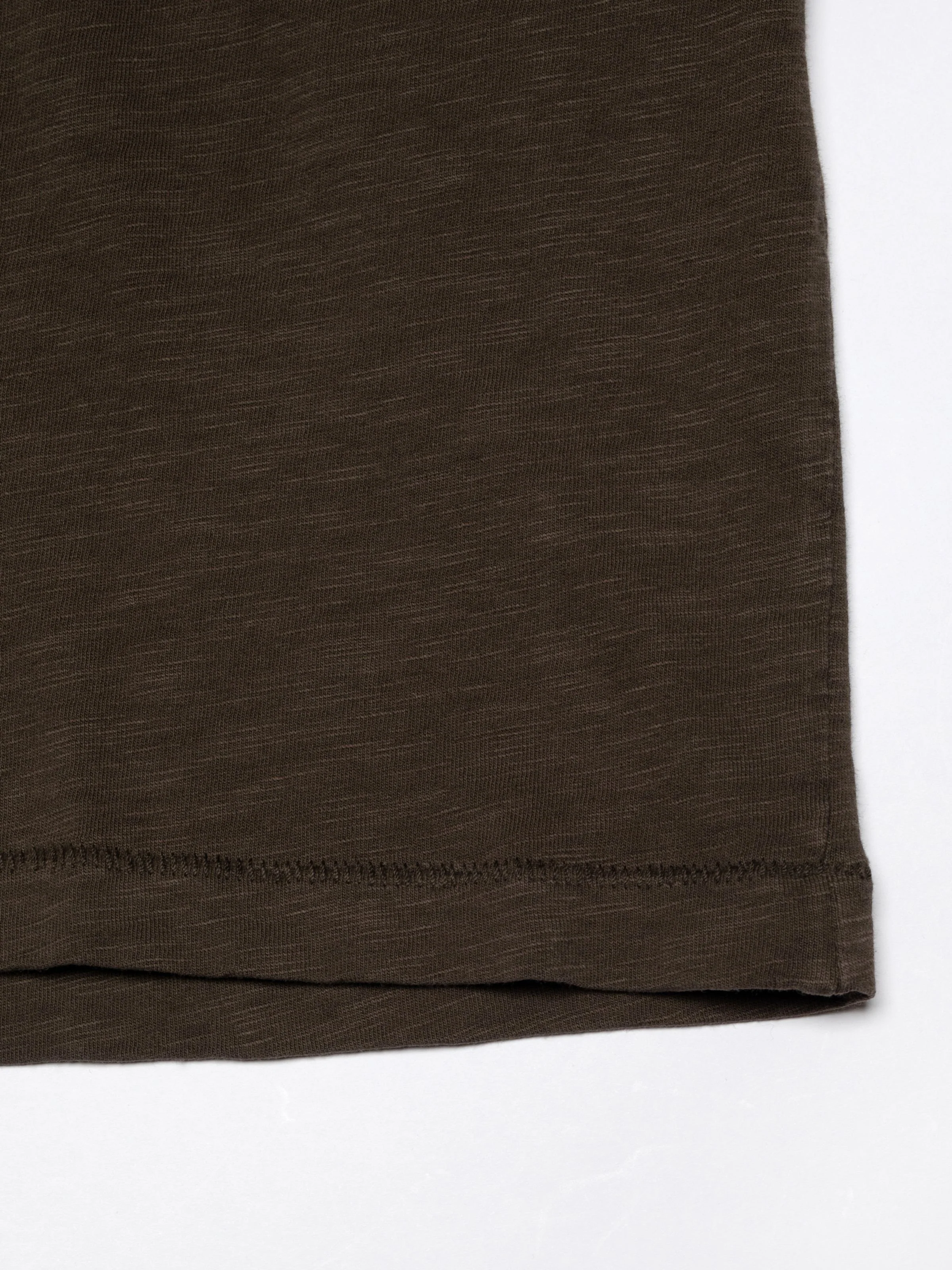 NUDIE JEANS ROFFE T-SHIRT - BLACK/BROWN - Image 4