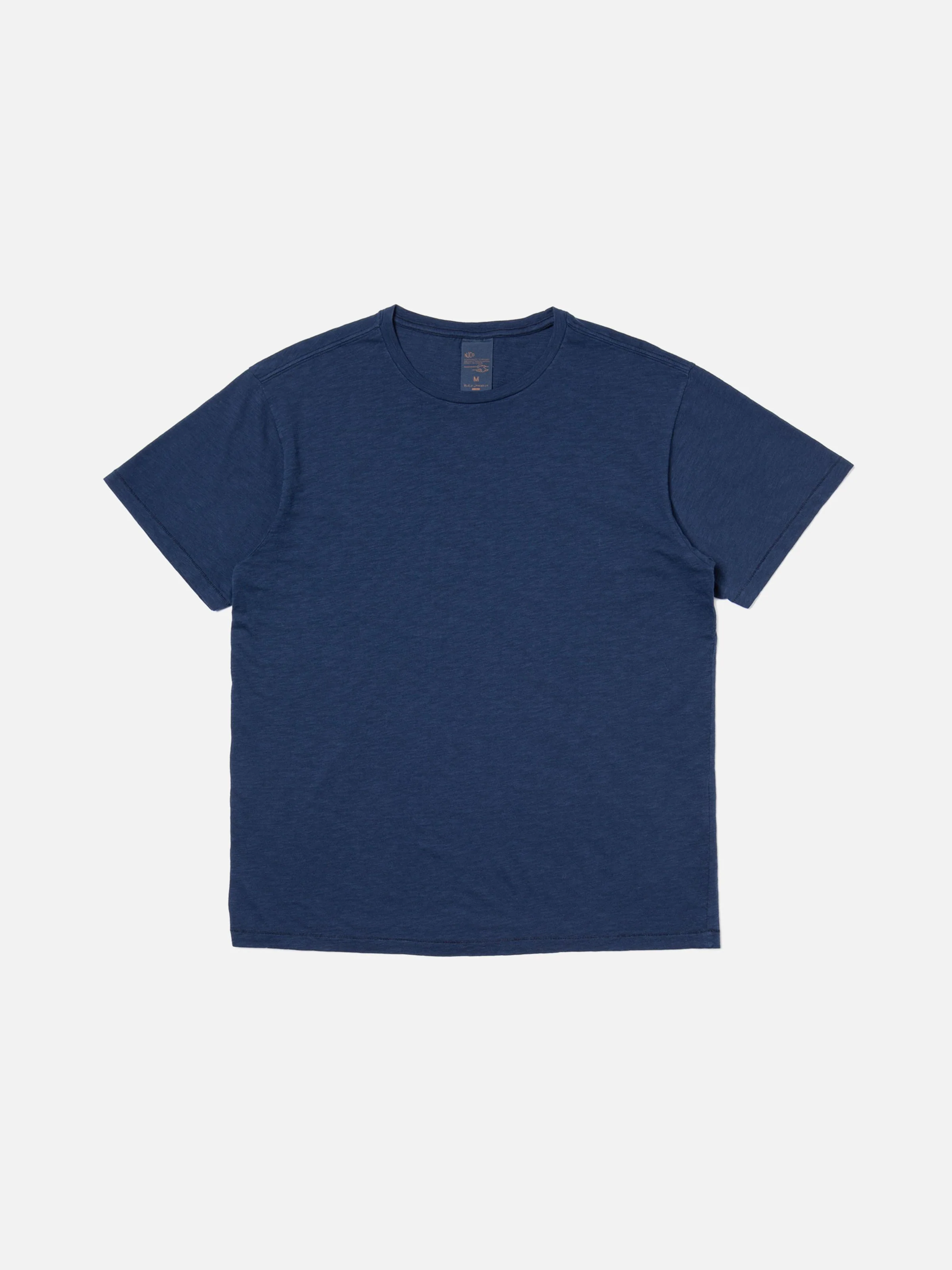 NUDIE JEANS ROFFE T-SHIRT - FRENCH BLUE - Image 3