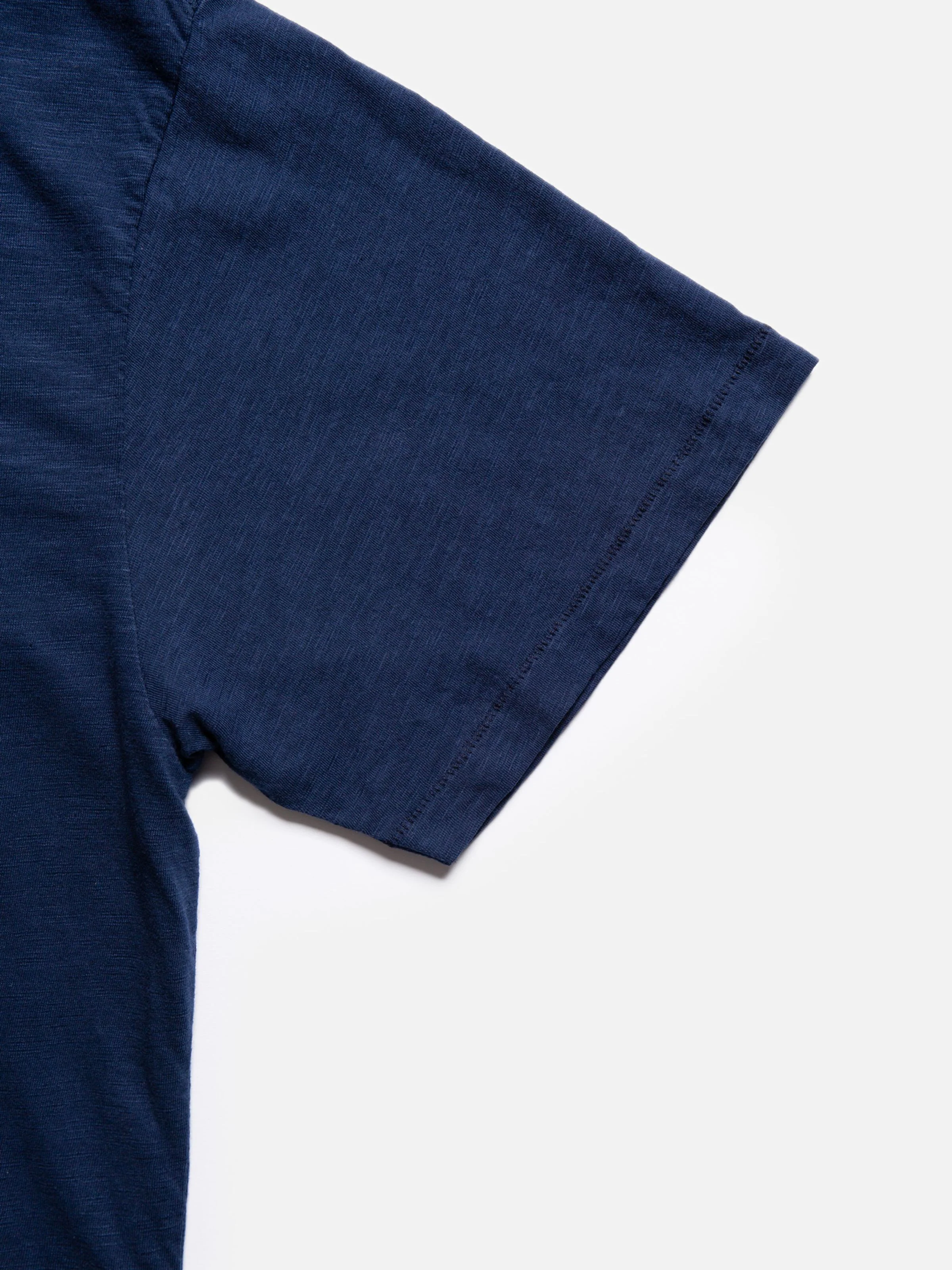 NUDIE JEANS ROFFE T-SHIRT - FRENCH BLUE - Image 5
