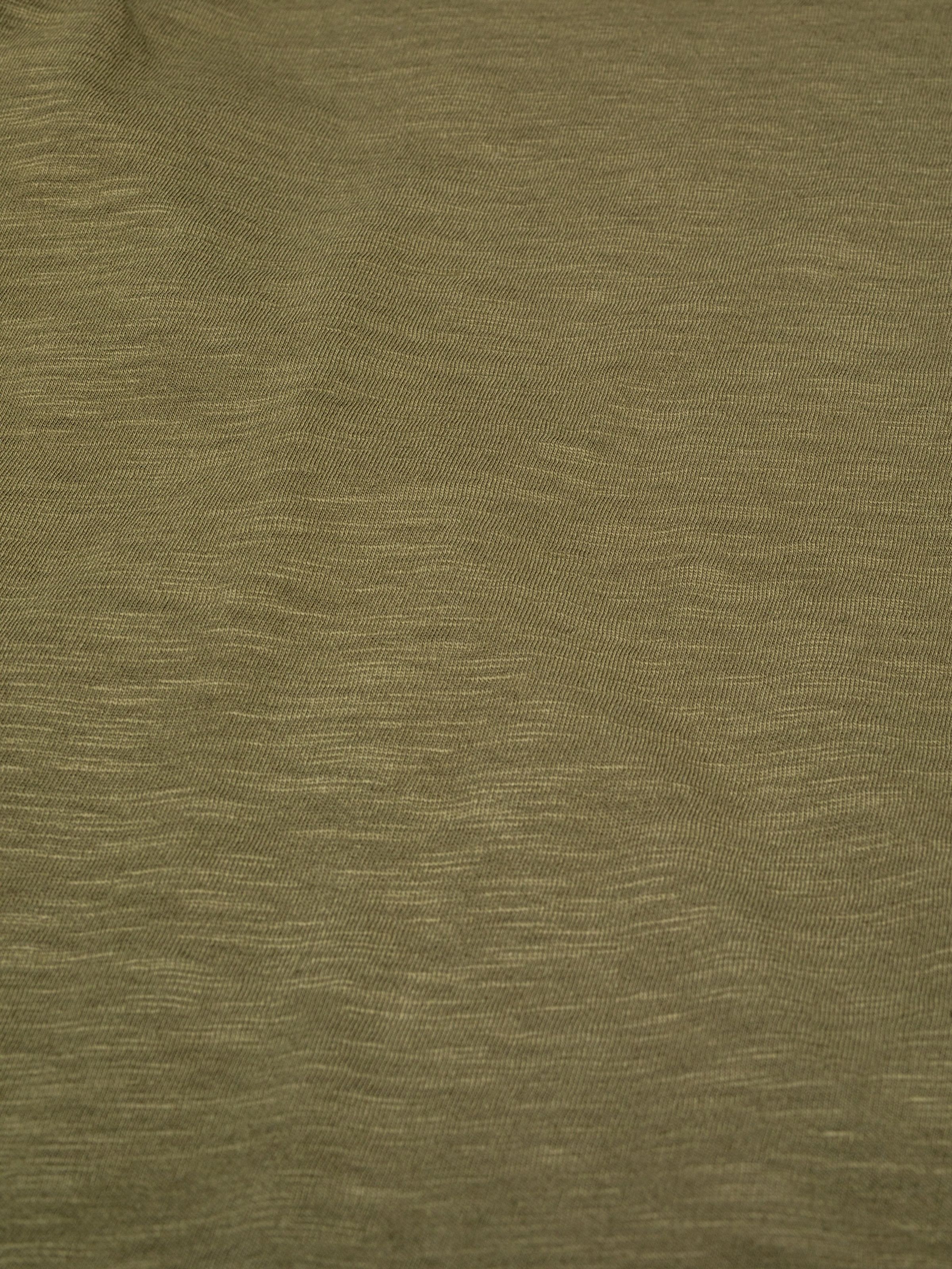 NUDIE JEANS ROFFE T-SHIRT - OLIVE - Image 4