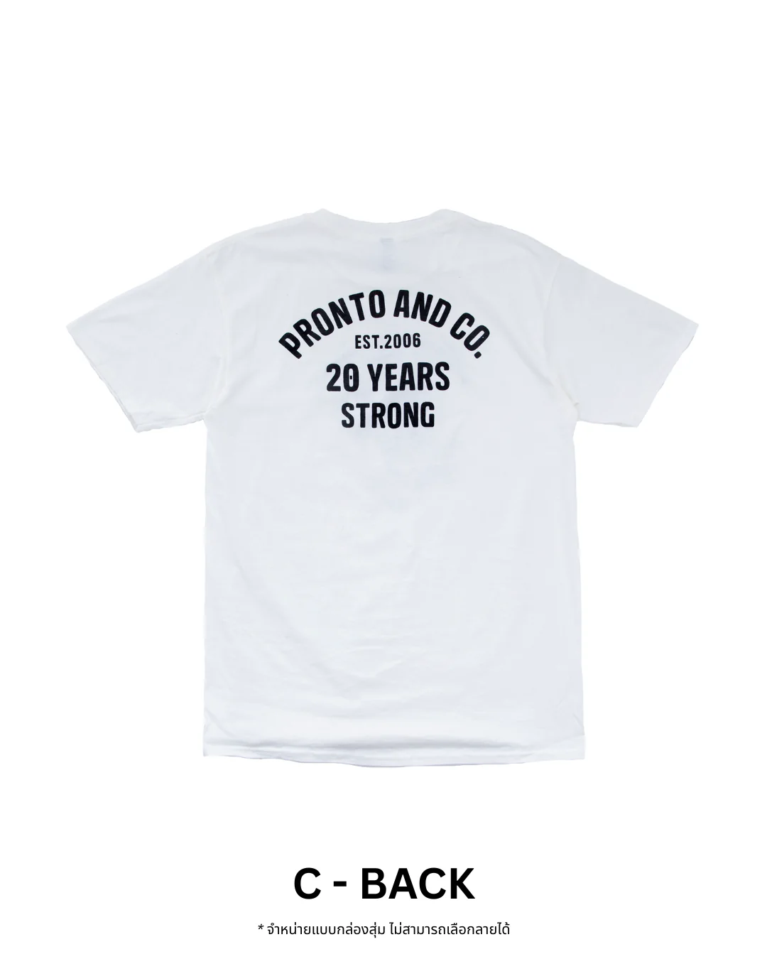 PRONTO&CO. 20TH ANNIVERSARY TEE - BLIND BOX Drop 2 - Image 8
