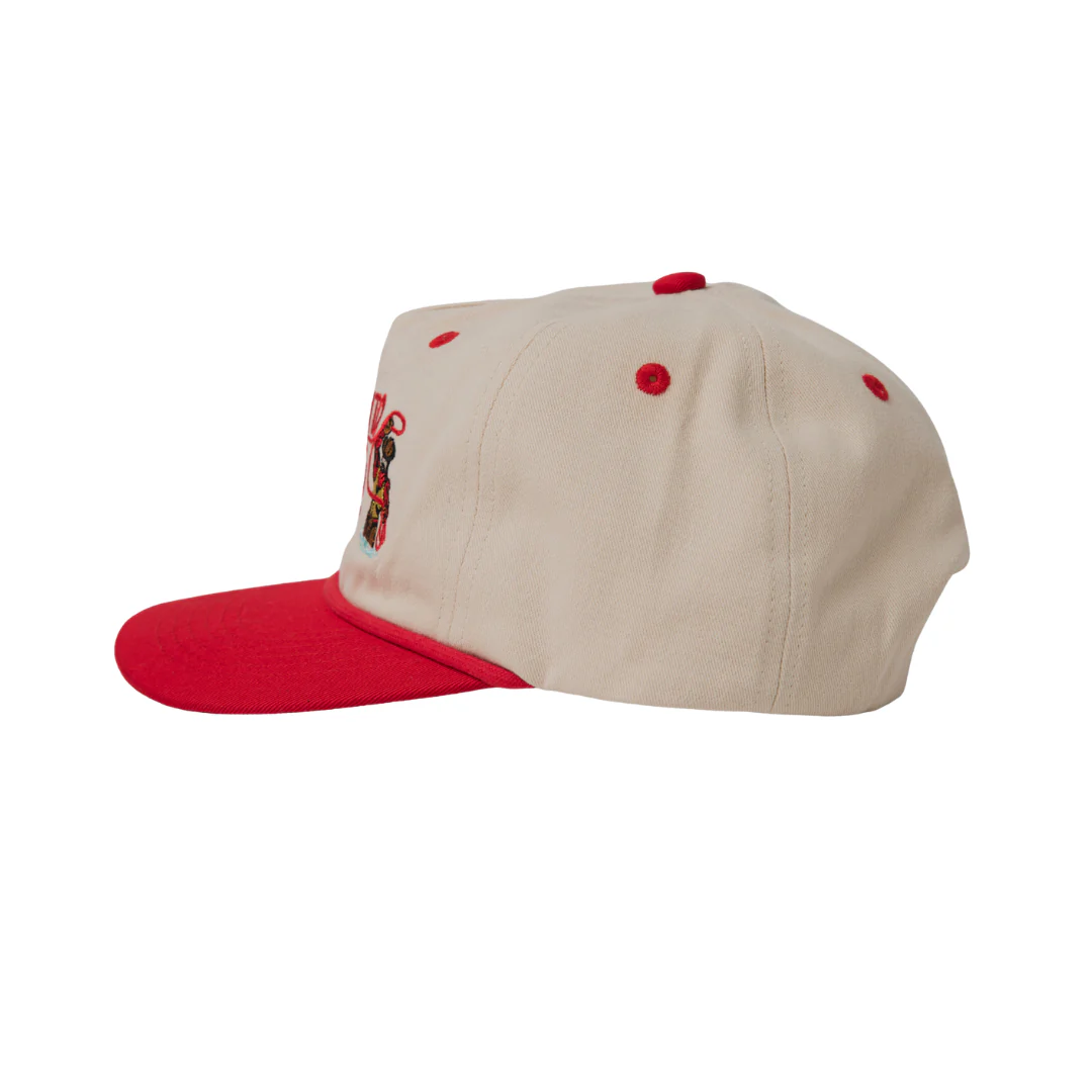 PRONTO & CO. - LASSO CAP - BEIGE/RED - Image 4