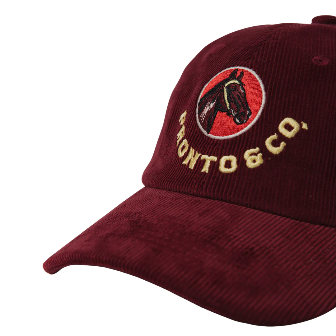 PRONTO & CO. - STABLE HAT - BURGUNDY - Image 7