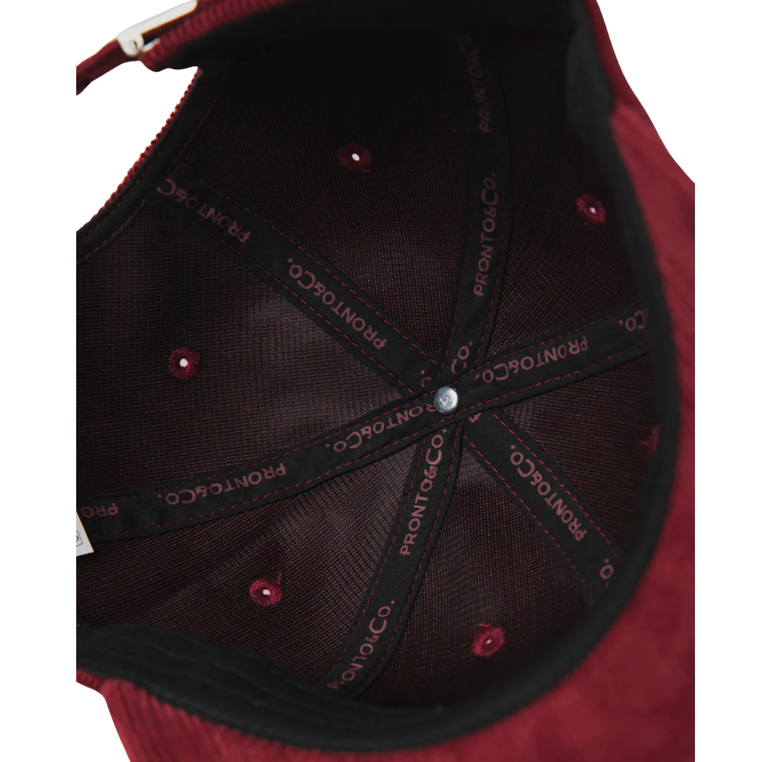 PRONTO & CO. - STABLE HAT - BURGUNDY - Image 8