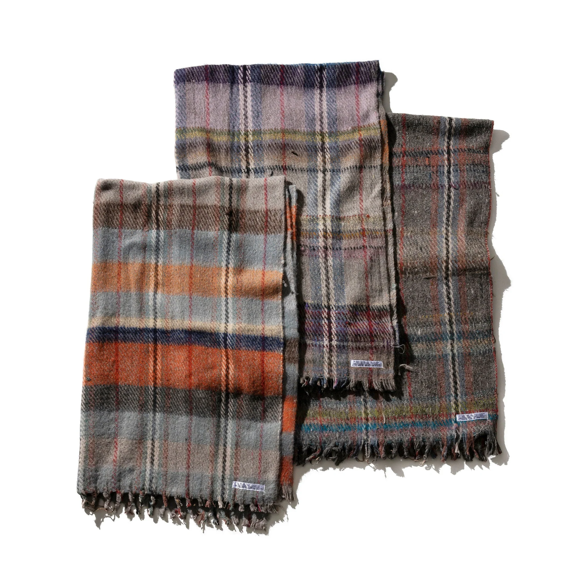 PUEBCO RECYCLED WOOL MIX BLANKET / Assorted Color - Image 3
