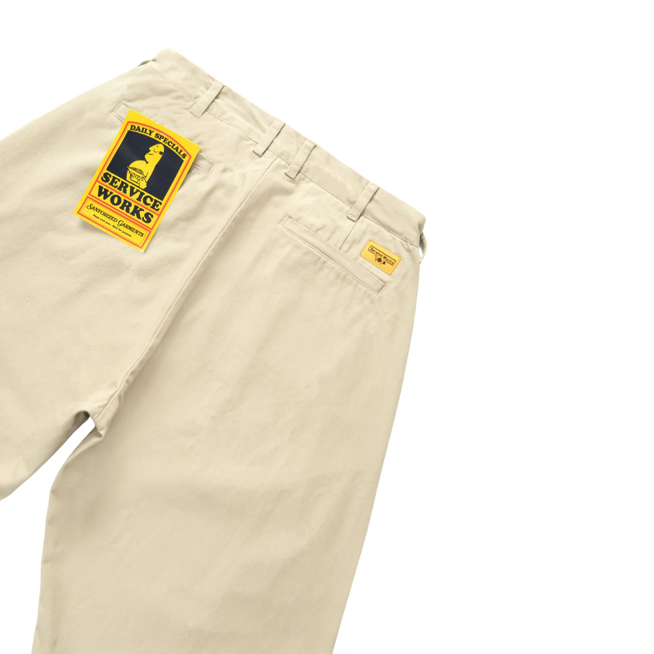 SERVICE WORKS DRILL PART TIMER PANT - KHAKI - Image 4
