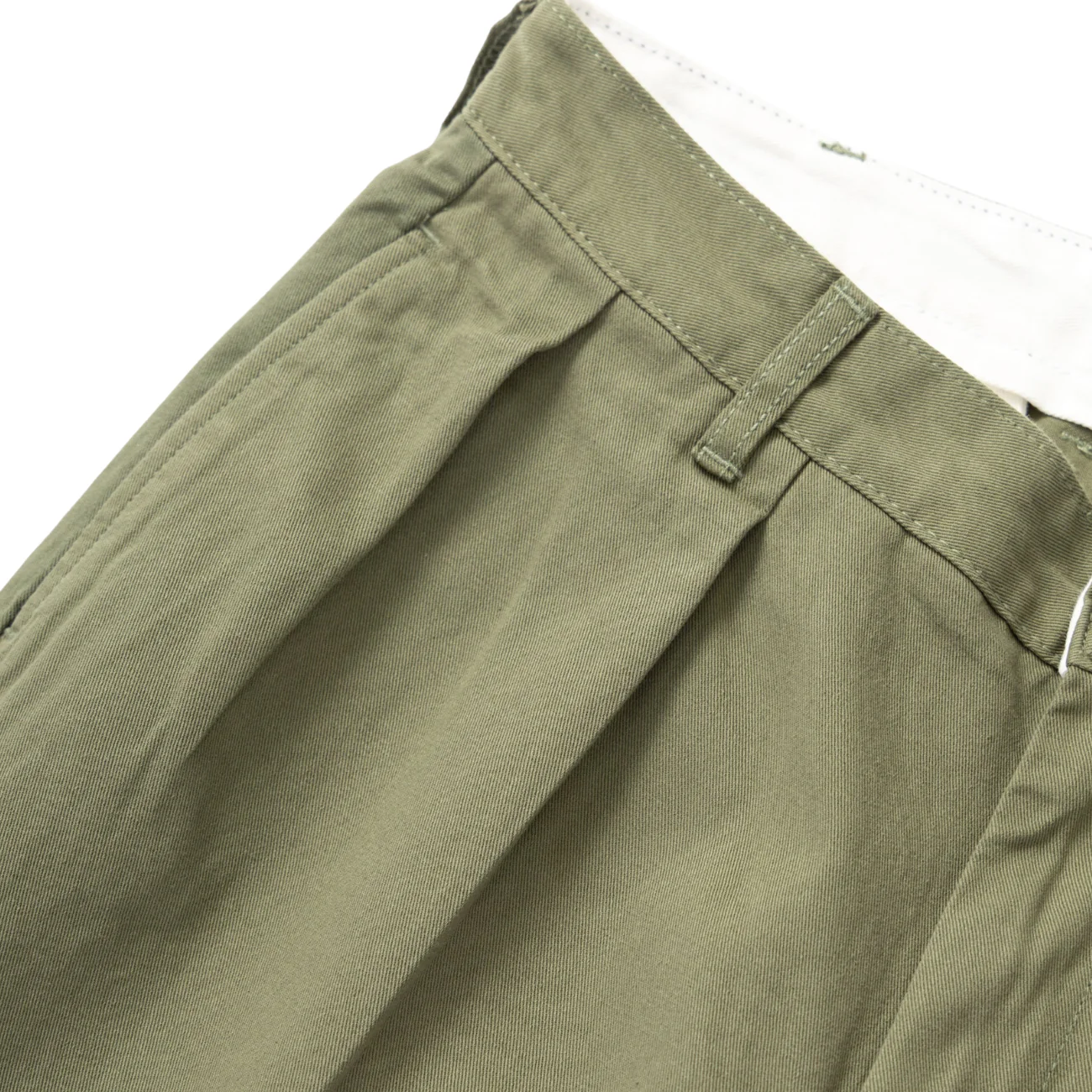 SERVICE WORKS DRILL PART TIMER PANT - OLIVE - Image 3
