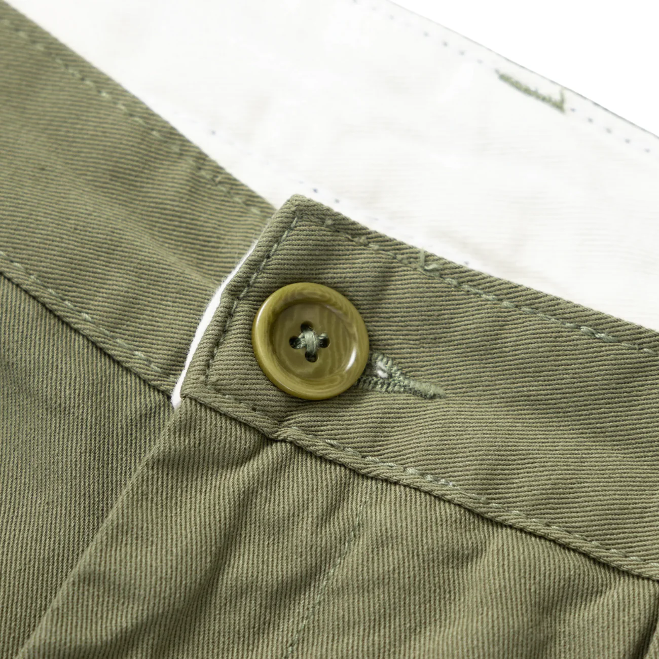 SERVICE WORKS DRILL PART TIMER PANT - OLIVE - Image 4