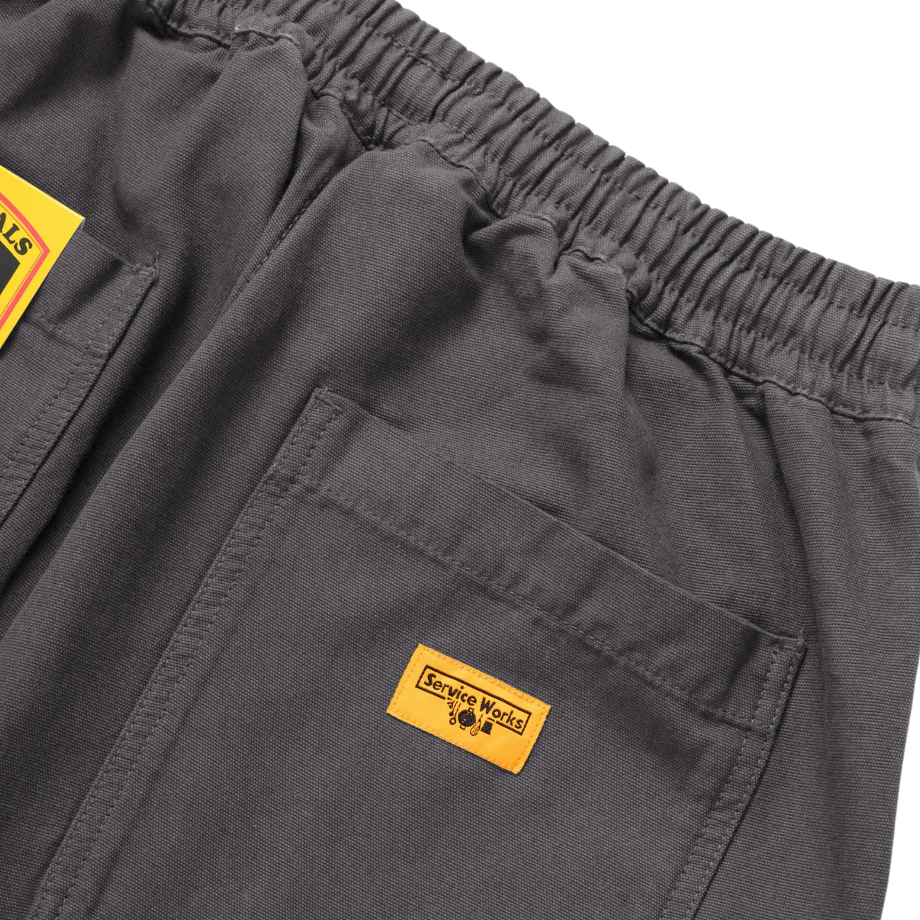 SERVICE WORKS RIPSTOP CHEF PANT  - WASHED BLACK - Image 4