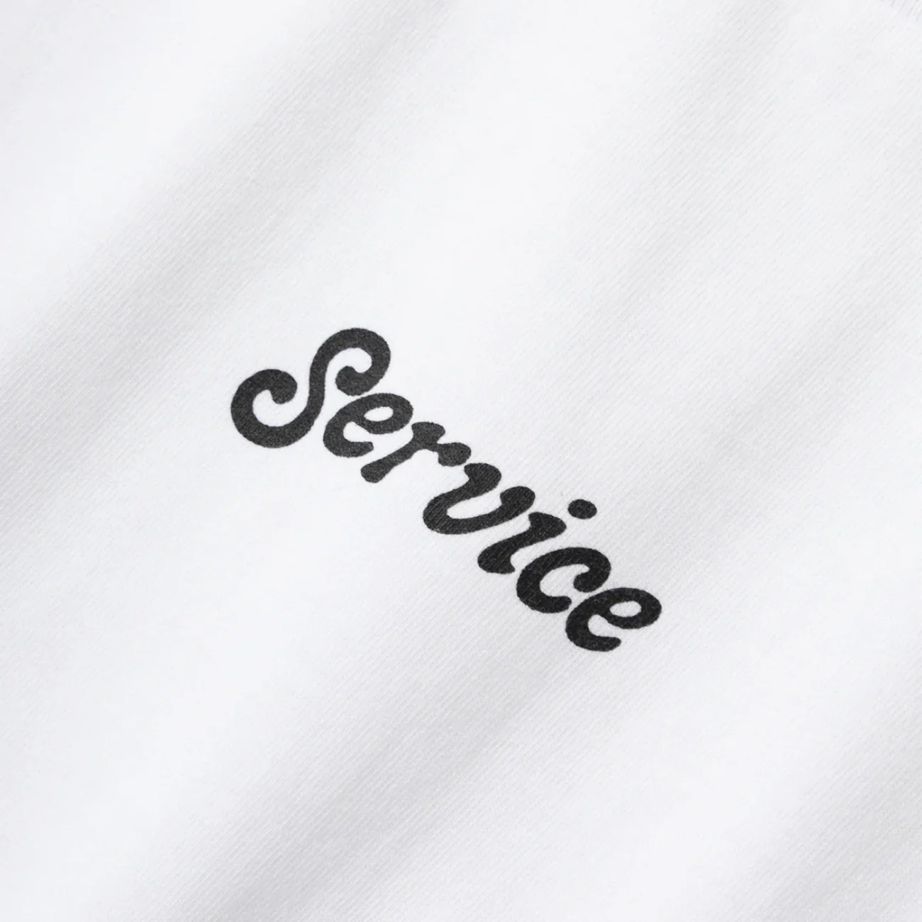 SERVICE WORKS SERVICE LOGO T-SHIRT - WHITE - Image 3
