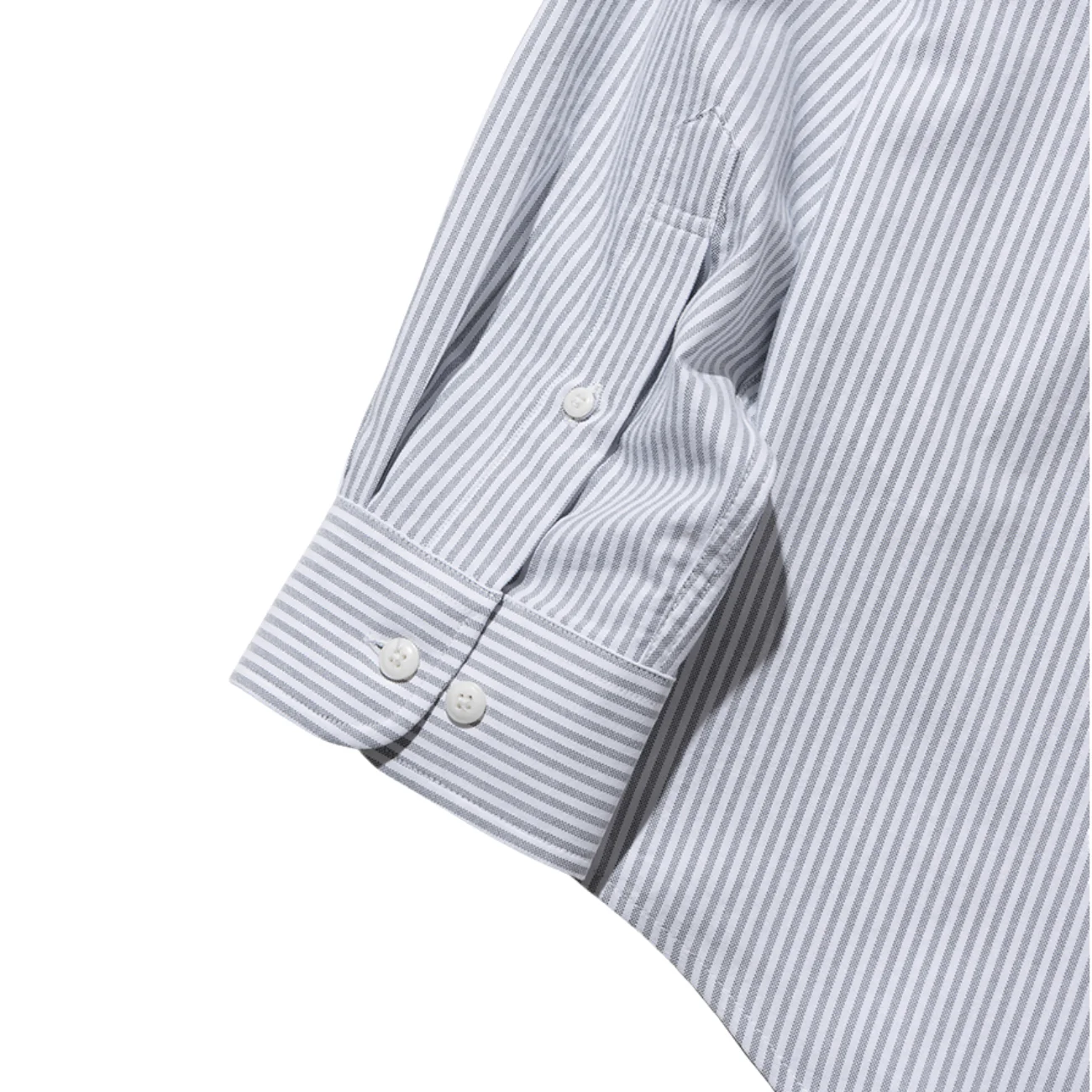 UNIFORM BRIDGE OXFORD BD SHIRTS GREY STRIPE - GREY STRIPE - Image 10