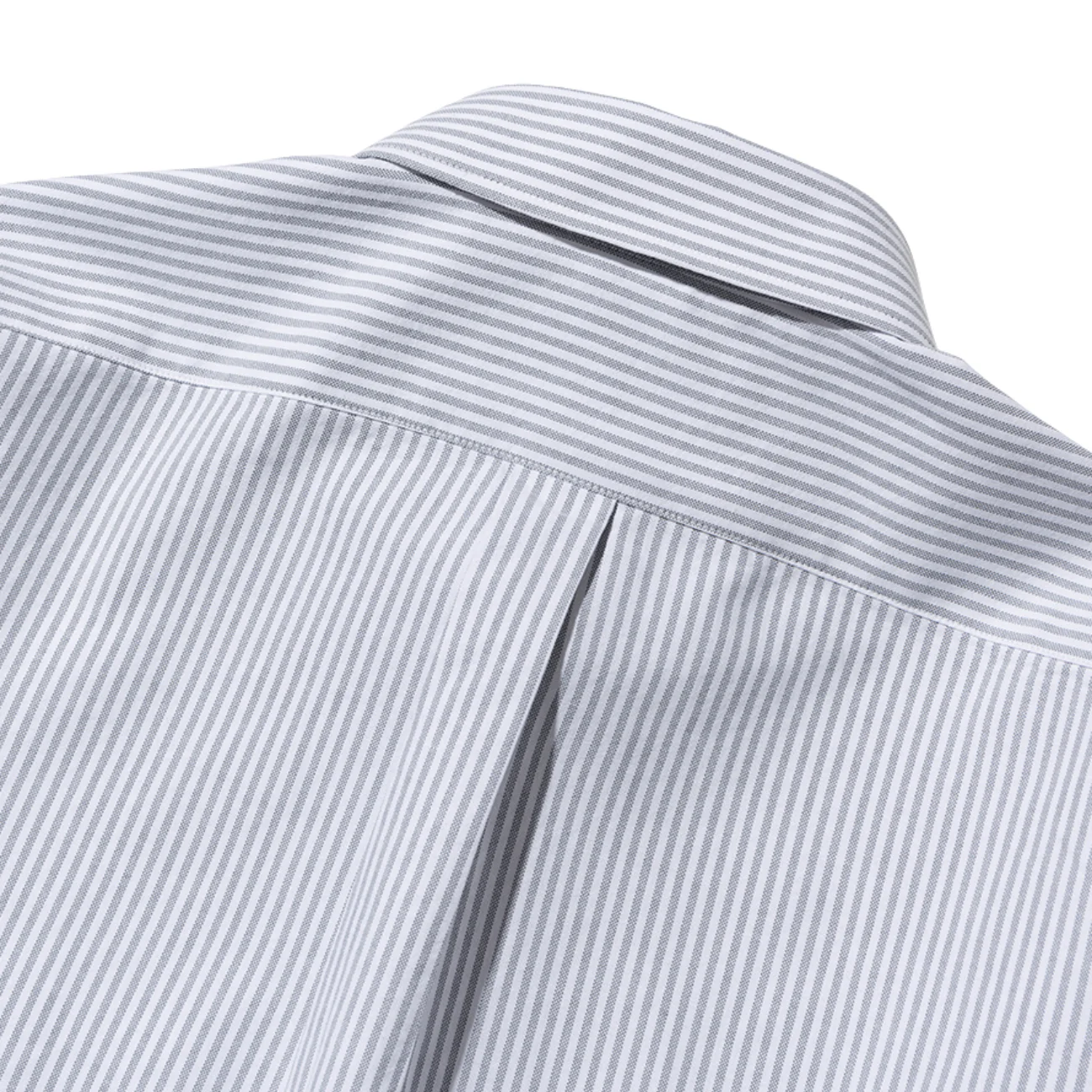 UNIFORM BRIDGE OXFORD BD SHIRTS GREY STRIPE - GREY STRIPE - Image 9