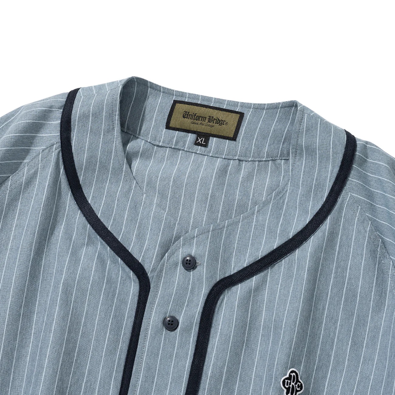 UNIFORM BRIDGE UBC BASEBALL SHIRT - BLUE - Image 7